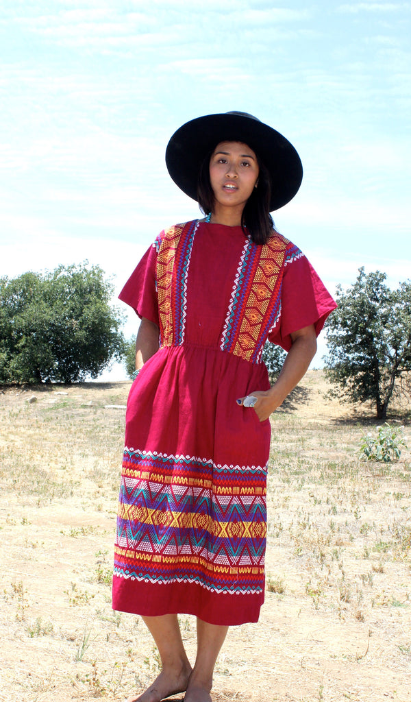 1970s Guatemalan Handwoven Dress – Honeywood 1970s Guatemalan Handwoven Dress – Honeywood