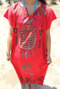 *SALE* Festival Hand Painted Egyptian Revival Mystical Maxi Dress