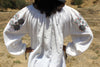 Antique Romanian Peasant Dress hand Embroidered Beauty