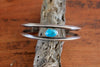 "Clean and Classic" Mid-Century Native American Sterling Cuff