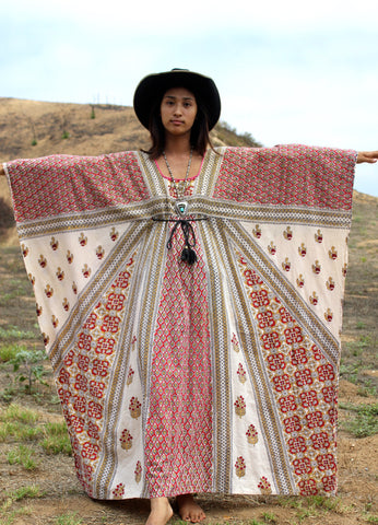 1970s Pakistani Bohemian Kaftan