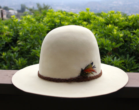 The "Montana Plains" Custom Shaped Vintage Lone Hawk Hat