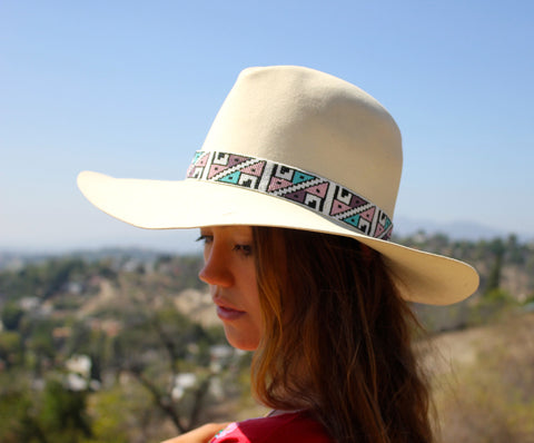 The "Lady Bird" Vintage hand Shaped Beaver Hat