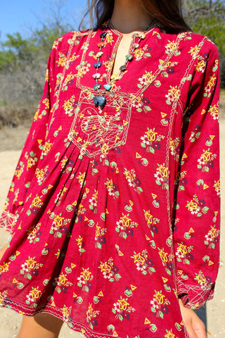 1970s Pakistani Blouse/Tunic