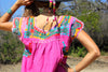 *SALE* 1970s Oaxacan Hand Embroidered Dress