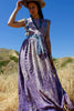 "Lilac Sun" Honeywood Original Pinafore Dress Indian Cotton Block Print