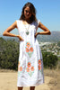 *SALE* Cross Stitched Ethnic Hand Embroidered Bohemian Maxi Dress