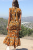 *SALE* Vintage Ethnic Print Maxi Dress