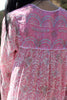 "Pretty in Pink" 1970s Gauzy Indian Dress