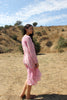 "Pretty in Pink" 1970s Gauzy Indian Dress