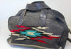 Antique Chimayo Textile Handmade Honeywood Overnighter Bag