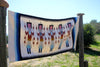 Large Vintage Native American "Yei" Wall Hanging Rug