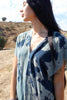 "Indigo Canyon" Hand Dyed Tunic By Totally Blown