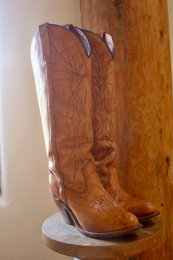 Miss Capezio Tall Cowboy (CowGirl) Boots Size 7.5