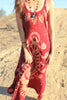 Sweet Mandala Vintage Bohemian Batik Maxi Dress