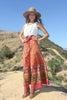 1970s "Lord and Taylor" Indian Maxi Skirt