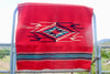 Chimayo ca 1950s Handwoven Wool Blanket