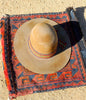 "Lone Hawk Hats" Tie Dye Camel Burn Vintage Hat