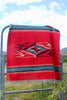 Chimayo ca 1950s Handwoven Wool Blanket