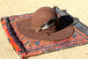 "Lone Hawk Hats" Cognac Vintage Beaver Hat