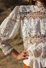 Antique Victorian Crochet and Eyelet Blouse