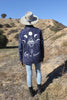 "High on Lonesome" Rustic Threads Hand Painted Vintage Military Jacket