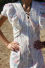 "Gothic Prairie" 1970s Romantic Maxi Dress