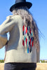 Mid - Century Ganscraft / Chimayo Hand Woven Wool Jacket Oretgas