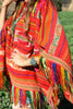 "Peruvian Rainbow" Vintage Peruvian Poncho