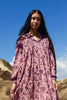 "Plum Wine" Vintage Indian Gauze Dress