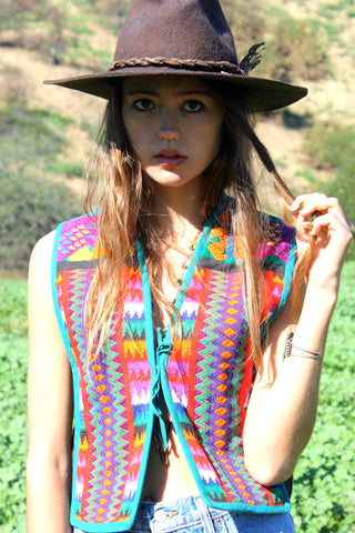 Vintage Ethnic Vest