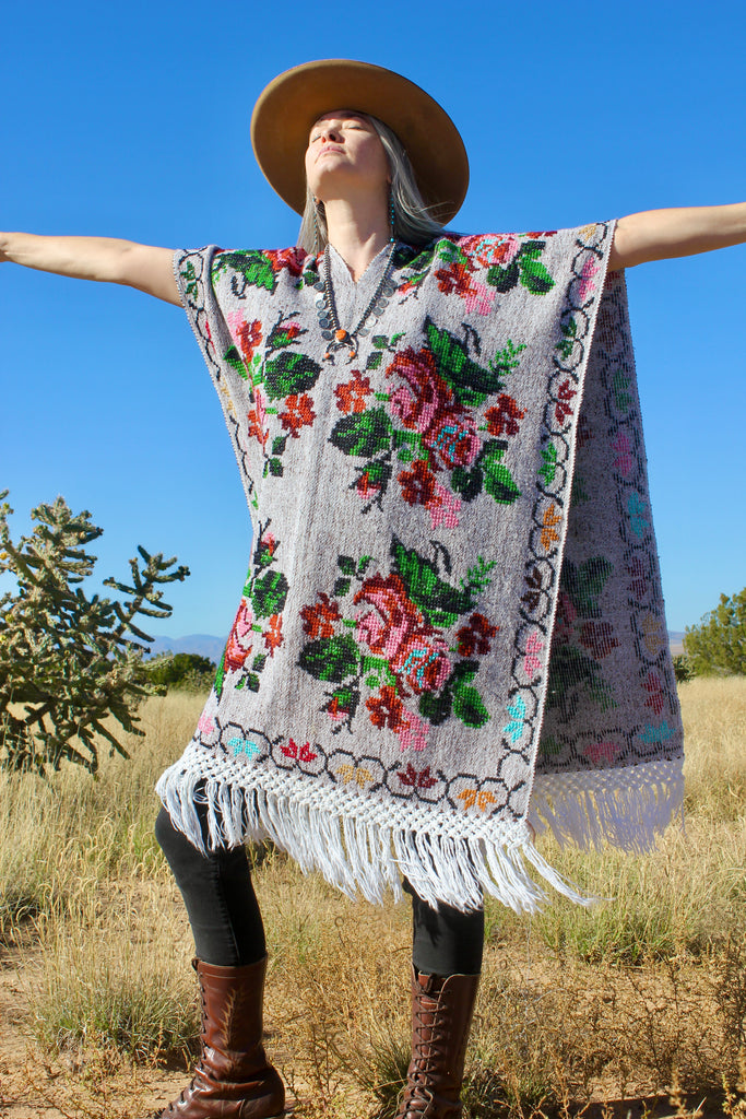 Mexican poncho jacket Clearance