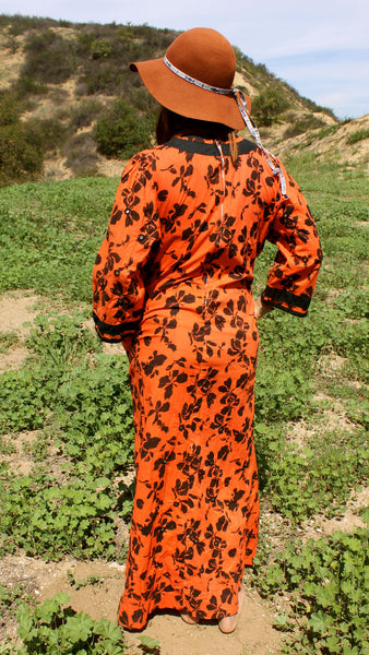 1970s Vintage Ramona Rull Maxi Dress – Honeywood