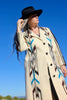 Long Exquisite Chimayo Ortega Handwoven Chimayo Coat EXCELLENT Condition