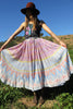 Gauzy Indian Hippie Skirt Circa 1970s Super Sweet