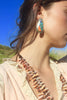 RARE Stunning Stone Cut Zuni Inlay Earrings