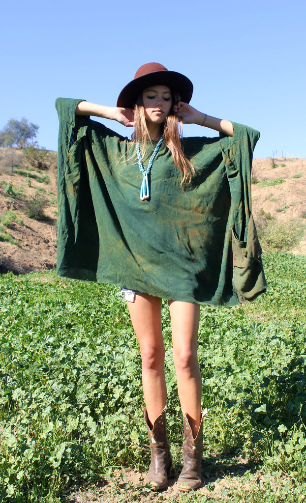 "Totally Blown" Hand Dyed Tunic Poncho