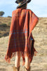 "Indian Summer" Handwoven  Wrap/Poncho