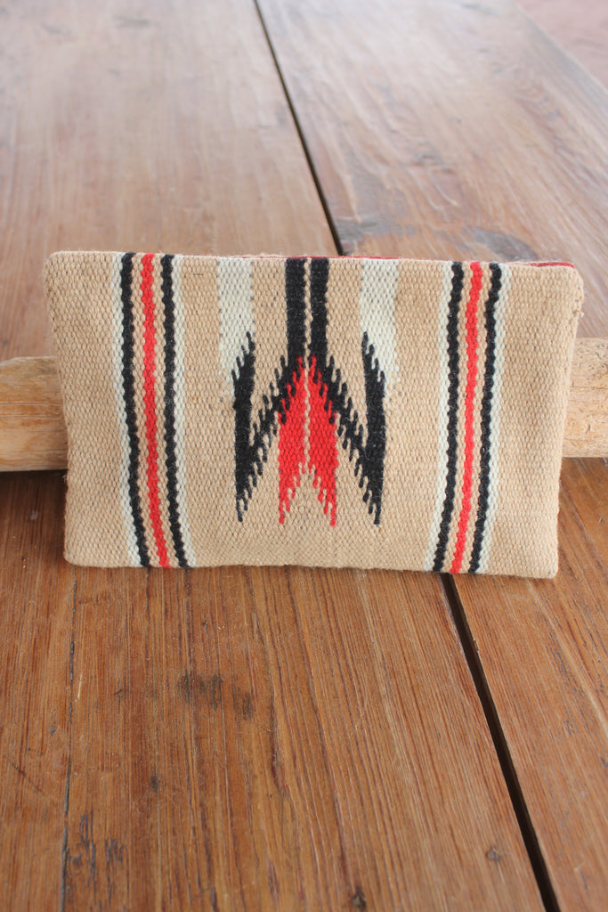 1930s One Of a Kind handwoven Wool Chimayo Clutch