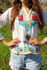 Gypsy Caravan Vintage Embroidered Indian Blouse