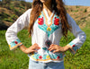 Gypsy Caravan Vintage Embroidered Indian Blouse