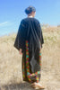 "Nomadic Priestess" RARE Antique Velvet Bedouin Maxi Dress