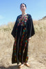 "Nomadic Priestess" RARE Antique Velvet Bedouin Maxi Dress