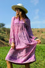 Dreamy 1970s Gauzy Indian Dress