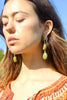 Navajo LONG Boulder Turquoise earrings 3.25 inches