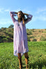 RESERVED Pastel Beauty Gauzy Indian Dress Circa ~ 1970s