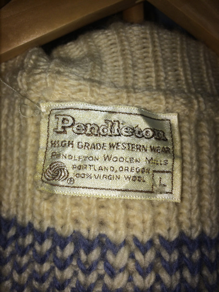 The Big Lewbowski Vintage Pendleton Sweater – Honeywood