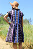 Guatemalan Ikat Handwoven Dress