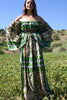 "Gypsy Renaissance"  Super Romantic Handkerchief Maxi Dress