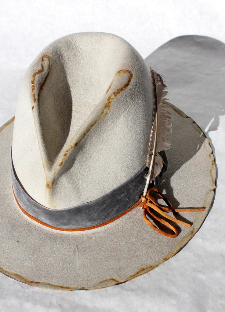 "The V Hawk" One-of-A-Kind Lone Hawk Hat
